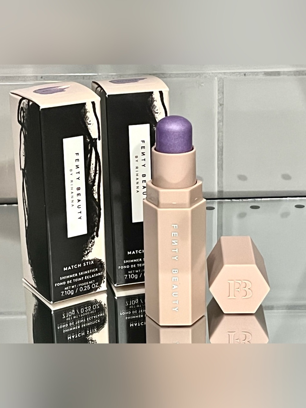 2-piece Fenty Beauty Match Stix Shimmer Skin Stick in Unicorn